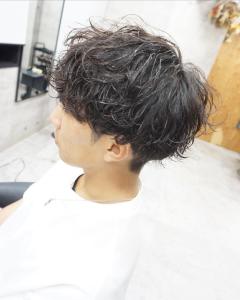 メンズ波巻きパーマスタイル - hair teria ryu 大塚掲載