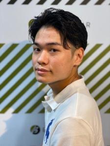 くせ毛風ナチュラルパーマスタイル - BARBER-BAR 四谷店掲載