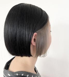 インナーカラー／ミルクティーベージュ／ブリーチ - ungu GALLERY掲載