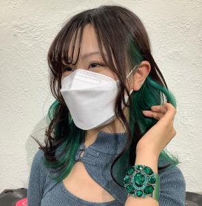 インナーエメラルドグリーン - のあともあ掲載