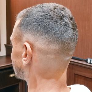 ベリーショート黒髪スタイルハイスキンフェードカット - メンズ専門理容室 BroTokyo BARBERSHOP 銀座店掲載