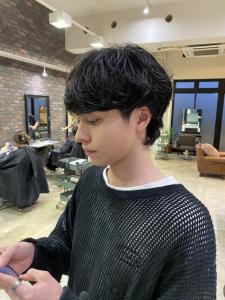 【pignon】メンズヘア　メンズウルフ　メンズパーマ - 髪質改善 SEPT. 天神大名掲載