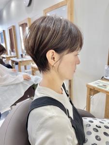 ハンサムショート×グレージュカラー - RAPPOR 柏店掲載