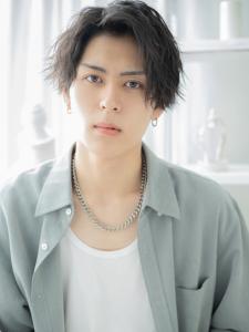 グレージュカラーくせ毛風ボブマッシュパーマ　アッシュブラック - mod's hair【モッズヘア】上尾/上尾西口店掲載