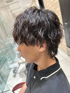 メンズウルフカット＋ツイストスパイラル - HAIR & MAKE EARTH 新越谷店掲載