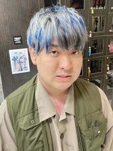 デザインカラー/シルバー/メンズ/岩崎【錦糸町北口】 - prize 錦糸町店掲載