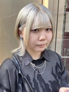 シルバーブロンド/ハイトーン/ウルフ/岩崎【錦糸町北口】 - prize 錦糸町店掲載