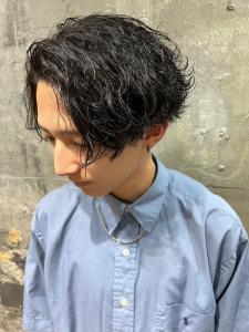 ツーブロック 　束感 　ツイストスパイラルパーマ - MEN'S SALON alfRed 瑞穂店掲載