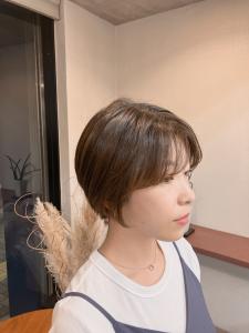 スッキリ目のショート - ecru掲載
