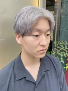 シルバーアッシュ/メンズ/ハイトーン/岩崎【錦糸町】 - prize 錦糸町店掲載