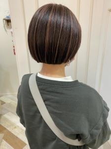 cropes辻堂谷川　ミニボブ×ピンクベージュ - crop-es湘南辻堂掲載