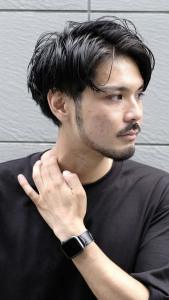 大人男性◎2ブロックセンターパート - INCEPTION  GINZA 銀座掲載