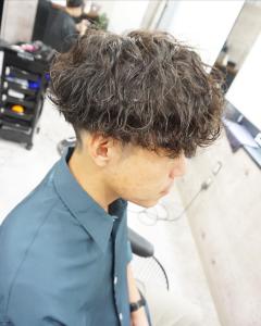 メンズ波巻きパーマスタイル - hair teria ryu 大塚掲載