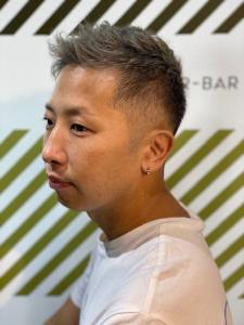 ワンセクションアップバンクショート - BARBER-BAR 四谷店掲載