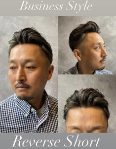 イケオジ必見！ビジネスショート - MEGURO BARBER SHOP 6PPONGI 目黒六掲載