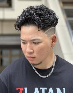 かきあげ宮城リョータ　スキンフェードパーマ - ドルクス日本橋掲載