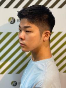 ワンセクションアップバンクショート - BARBER-BAR 四谷店掲載