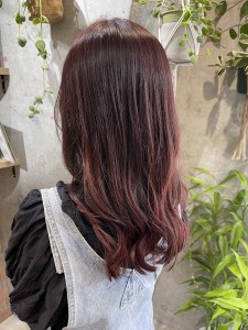 グラデーションピンクパープル　派手過ぎたくないけど個性は出し - MANOHARU掲載