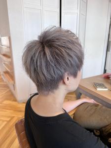 王道ショート × アッシュグレージュ - ROMA【ローマ】銀座店掲載