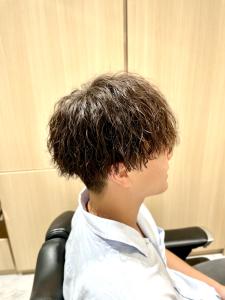 マッシュパーマ/ツイストスパイラル/〈銀座〉理容室 - 【シェアサロン】 LIBERTY SHARE BARBER 銀座掲載