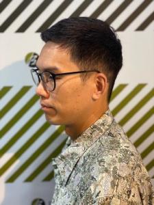 ワンセクションアップバンクショート - BARBER-BAR 四谷店掲載