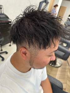 メンズカット＋ツイストパーマ - HAIR & MAKE EARTH 新越谷店掲載