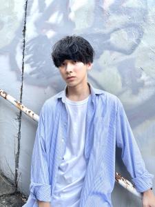 流行りマッシュ - メンズサロンPORT浦和 ツイストスパイラル/波巻き/ブリーチ掲載