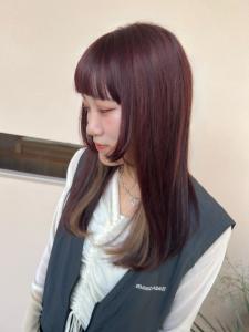 インナーカラー☆ベージュ - 半個室 rire hair 大野城店掲載
