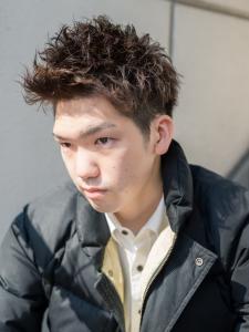 MEN'S HAIR 黒髪スタイル メンズツーブロックパーマ - メンズ専門理容室 BroTokyo BARBERSHOP 銀座店掲載