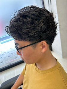 メンズカット＋ウェーブパーマ - HAIR & MAKE EARTH 新越谷店掲載