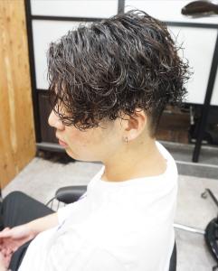 メンズ波巻きパーマスタイル - hair teria ryu 大塚掲載
