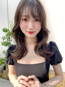 レイヤーカットシースルーバング#くびれヘア#オルチャン - liberte 池袋掲載