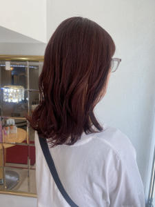 ピンクブラウン×外ハネスタイル - e.m.a PREMIUM BEAUTY SALON掲載