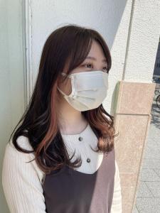 ピンクイヤリングカラー - e.m.a PREMIUM BEAUTY SALON掲載