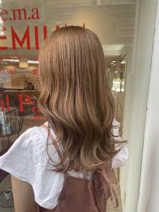 ナチュラルオレンジブラウンカラー - e.m.a PREMIUM BEAUTY SALON掲載