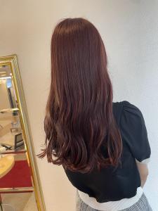 チェリーレッドカラー - e.m.a PREMIUM BEAUTY SALON掲載
