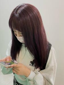 ピンクブラウンカラー[守下まや] - e.m.a × Ar be.anca掲載