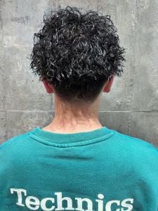スパイラルパーマ　ツーブロック　黒髪 - MEN'S SALON alfRed 瑞穂店掲載
