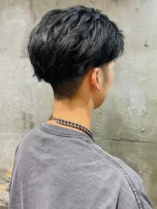 ツーブロックマッシュ　黒髪　学生 - MEN'S SALON alfRed 瑞穂店掲載