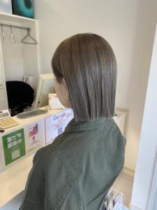 切りっぱなしボブ - K&K hair design つつじが丘店掲載