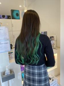 インナーグリーン！ - K&K hair design つつじが丘店掲載