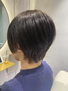 ショート×モーブカラー - answer BEAUTY SALON掲載
