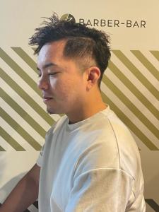 BARBER-BARのツイストパーマスタイル - バーバーバー赤羽掲載