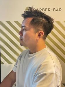 BARBER-BARのツイストパーマスタイル - バーバーバー赤羽掲載