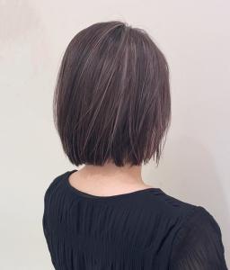 細めハイライトでお洒落ボブ - marju銀座掲載
