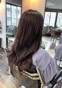 ラベージュカラー・ロングゆるウェーブ - hair＆make egerie掲載