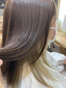 ミルクティーインナーカラー