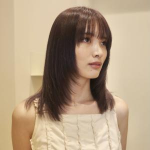 【赤津美奈】ラベンダーベージュ×レイヤーカット - NERO HAIRSALON NAVY掲載