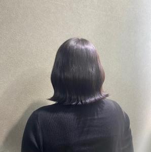 ほんのりパープルなブラウン - newi hair&treatment 秋田掲載