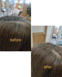 白髪ぼかし☆Before→After - hair studio Romeo掲載